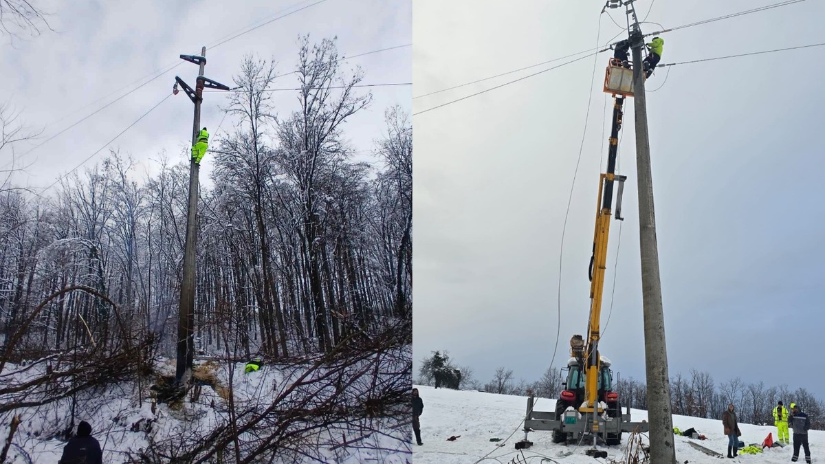 Radnici EDS na terenu