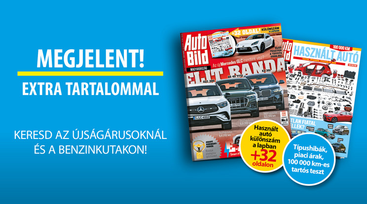 AzAuto Bild január-februári száma sok izgalmas témával / Fotó: Auto Bild