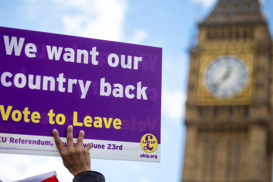 Fishermen Brexit Flotilla on Thames