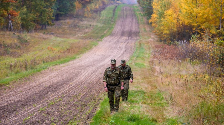 Patrol na granicy polsko-rosyjskiej