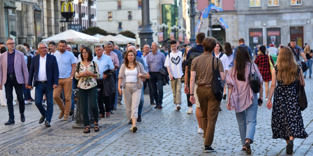 20 września na rynku we Wrocławiu.