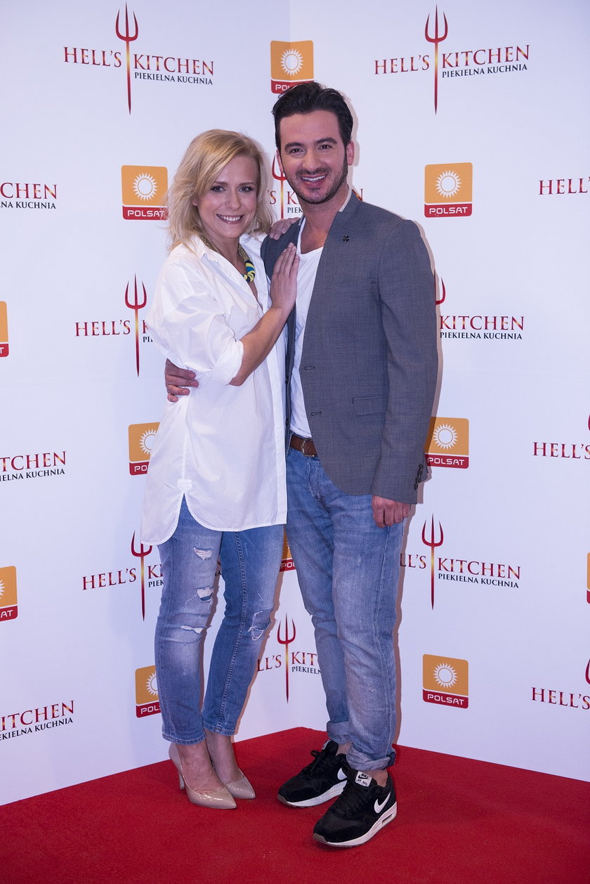 Aneta Zając i Stefano Terrazzino w „Hell's kitchen"