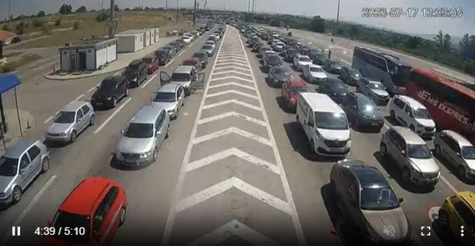 Gužve na graničnim prelazima između Severne Makedonije i Grčke
