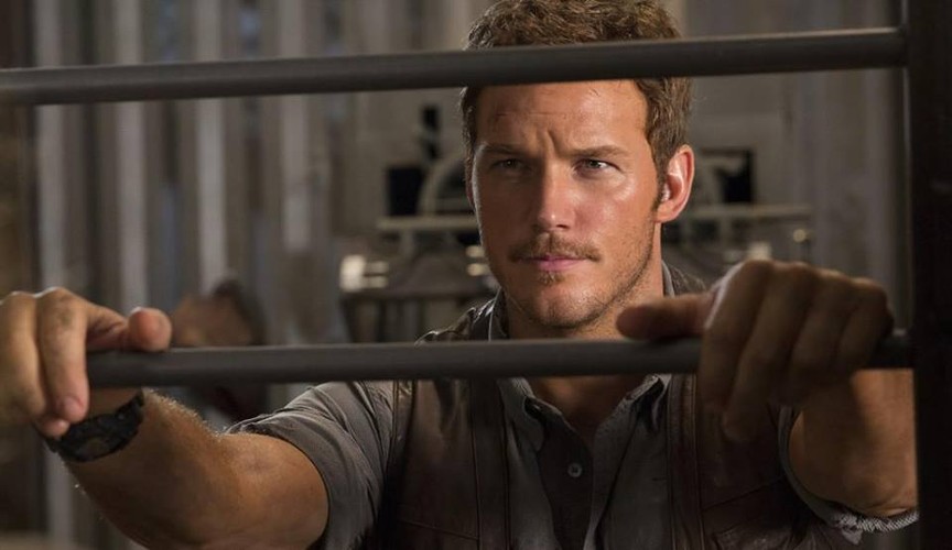 Chris Pratt w filmie 'Jurassic World'