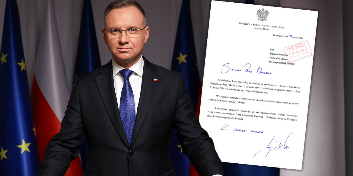 Andrzej Duda zawetował ustawę o pigułce dzień po.