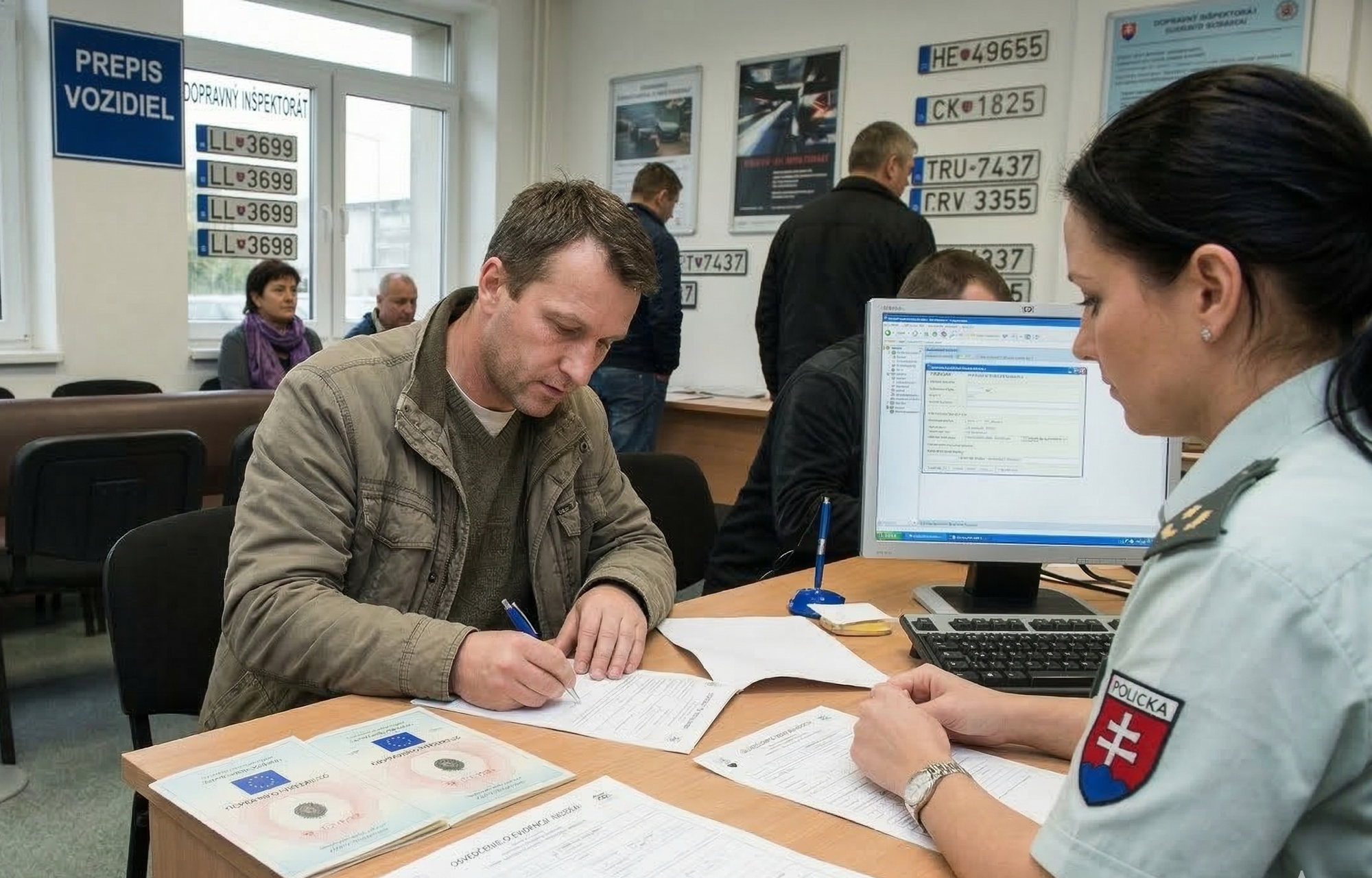 Dobrou správou je, že prepis vozidla je možné vykonať na ktoromkoľvek dopravnom inšpektoráte. Nemusí ísť teda o pracovisko v miestke bydliska každého zo zúčastnených.