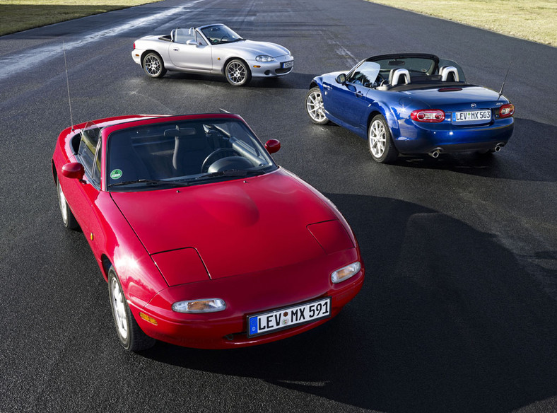 Mazda MX-5: ikona stylu ma już 20 lat