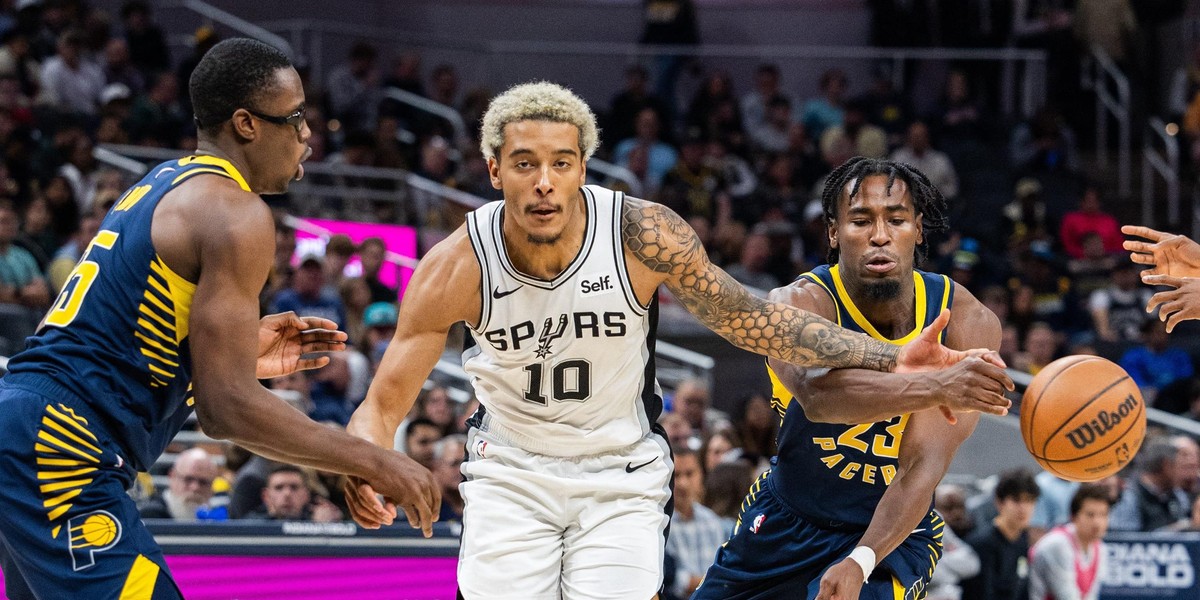 Jeremy Sochan najlepszym strzelcem San Antonio Spurs. 