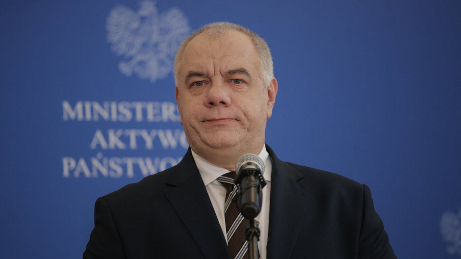 Wicepremier i minister aktywów państwowych Jacek Sasin