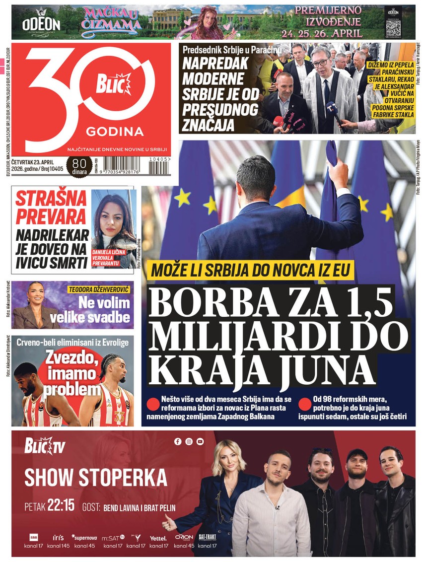 NASLOVNA BLIC