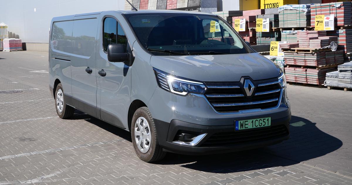  Renault Trafic E-Tech ma sens, ale i tak w to nie uwierzysz