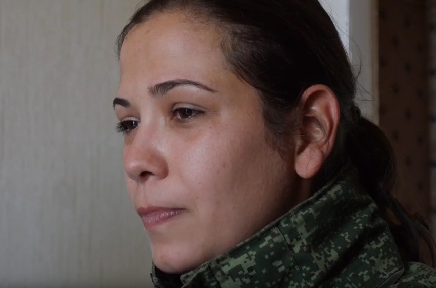 Danijela Lazović-Bagira u uniformi