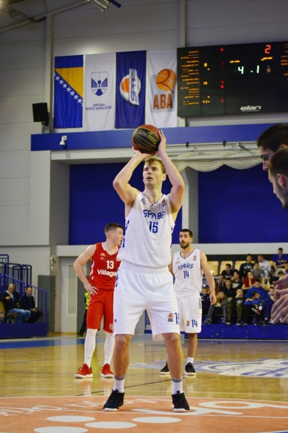 Draško Albijanić, košarkaš Sparsa