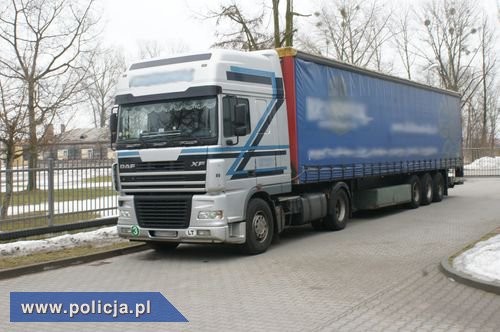 TIR używany do przemytu