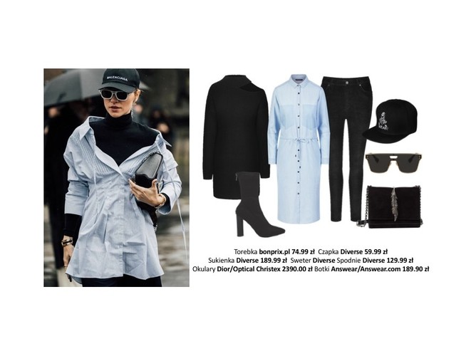 Niebieski hitem nadchodzącej wiosny. STYLIZACJE