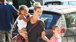 Heidi Klum i jej córki tak samo umalowane