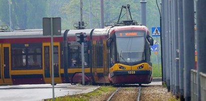 Złamany pantograf zatrzymał tramwaje