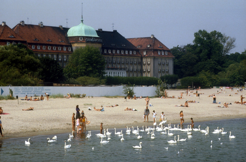 Hotel Sofitel Grand Sopot w 1990 r.