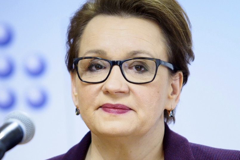 Minister edukacji narodowej Anna Zalewska