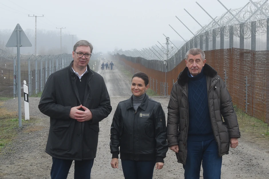 Aleksandar Vučić, Katalin Novak i Andrej Babiš