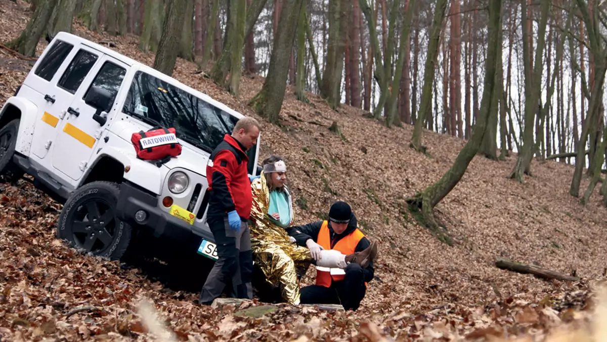 Szkoła Jazdy Jeep: zanim dotrze karetka