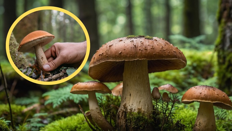 Quiz zbieranie grzybów grzyby