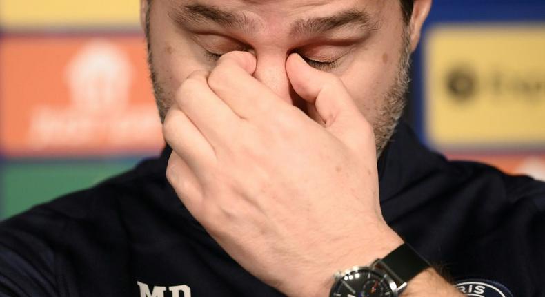Mauricio Pochettino says Paris Saint-Germain will be sticking to their strategy despite criticism of the style of play Creator: FRANCK FIFE