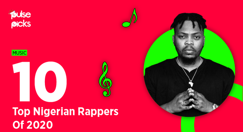 Here are the top 10 Nigerian rappers of 2020. (Pulse Nigeria)