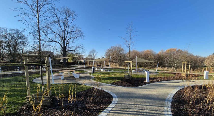 Park Literacki na Złotnikach już jest gotowy