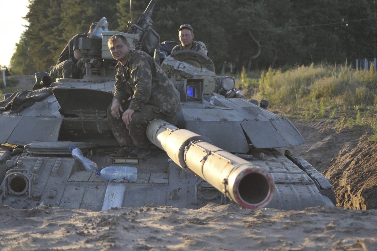 Na Ukrainie armia odnosi sukcesy w walkach z separatystami EPA/IVAN BOBERSKYY