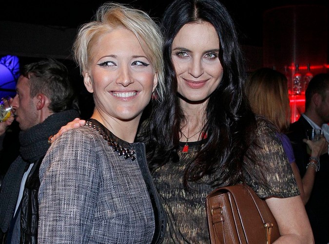 Piosenkarka Magda Steczkowska i stylistka Joanna Horodyńska