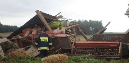 Nawałnice przeszły przez Polskę. Zniszczonych 750 domów