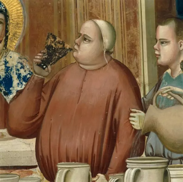 &quot;Wesele w Kanie&quot; Giotto di Bondone. Fot. akg-images / Cameraphoto/EAST NEWS