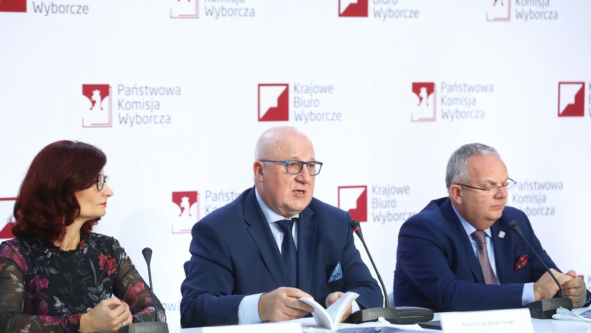 Wybory 2019. PKW podała wyniki z 93,93 proc. obwodowych komisji wyborczych