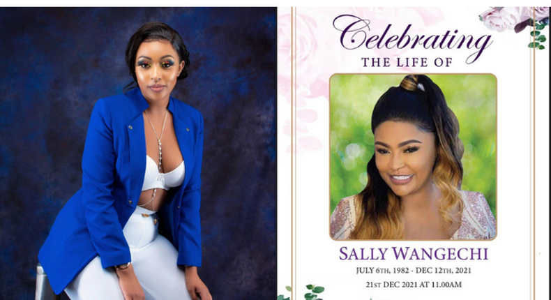 Amber Ray mourns bestfriend Sally Wangechi