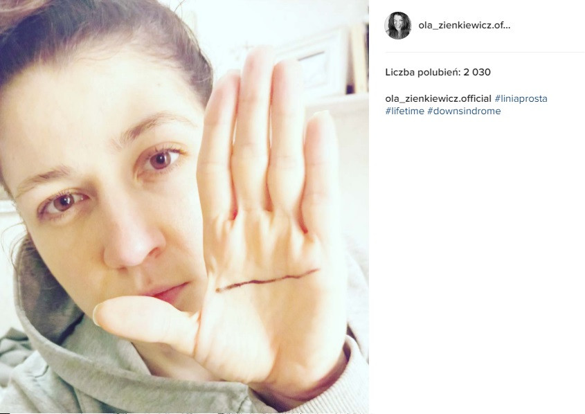 Aleksandra Zienkiewicz na Instagramie