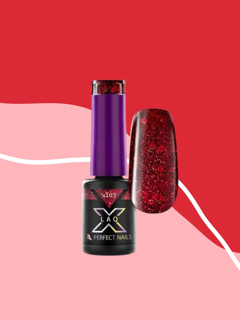 LaQ X Gél Lakk (New Year's Eve X103 - Celebration) PERFECT NAILS 1999 Ft,  GLAMOUR-napok X-MAS Week kuponnal, 20% kedvezménnyel 1599,21 Ft