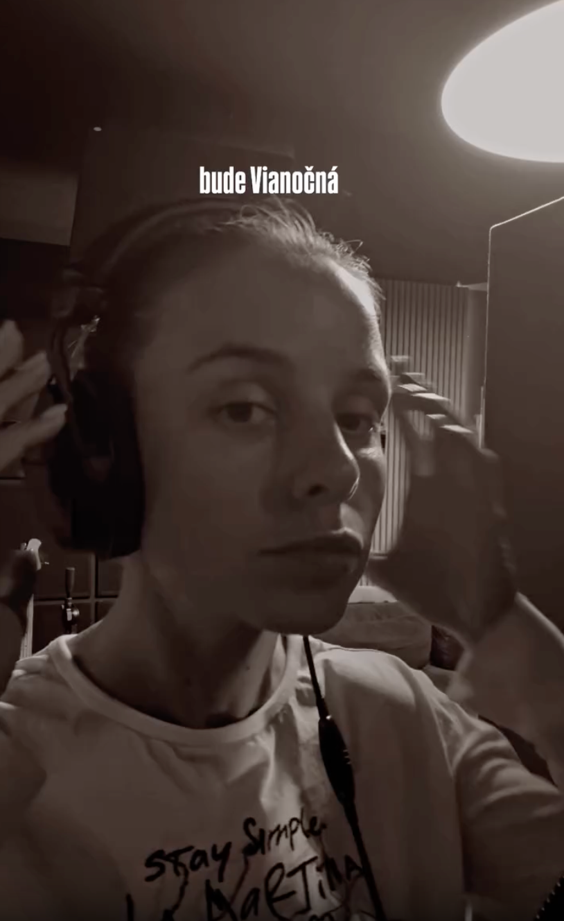 Speváčka Nela Pocisková.