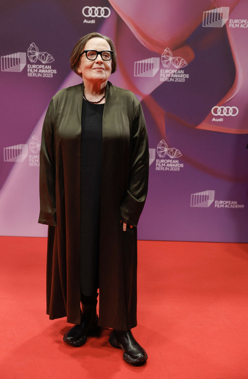 Agnieszka Holland podczas 36. ceremonii Europejskich Nagród Filmowych