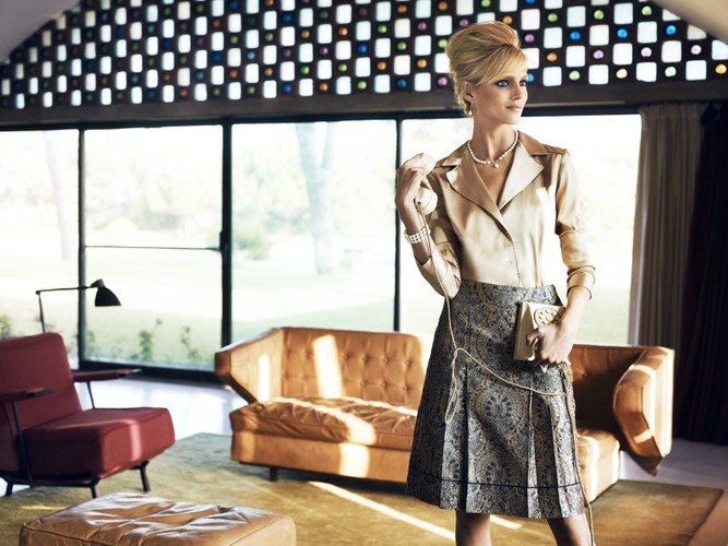 Anja Rubik w kampanii Apart Pearl Anniversary