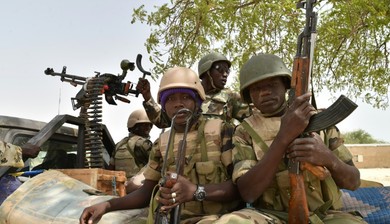 Military gives Boko Haram a bloody nose; kills scores of fighters, destroys 19 trucks in Damboa clash