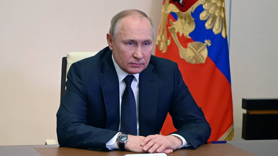 Władimir Putin w swojej rezydencji pod Moskwą