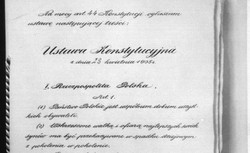 Sędzia Trybunału Stanu twierdzi, że legalna jest konstytucja... z 1935 roku