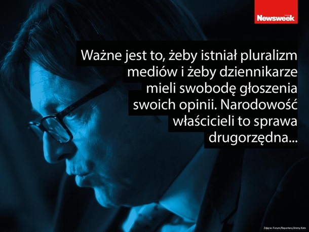 Guy Verhofstadt, Newsweek Polska