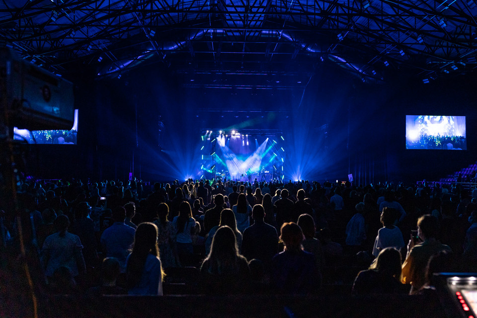 Koncert Artura Rojka na warszawskim Torwarze