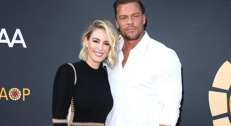 Catherine Ritchson and Alan Ritchson at the Africa Outreach Project Block Party.Steve Granitz/FilmMagic
