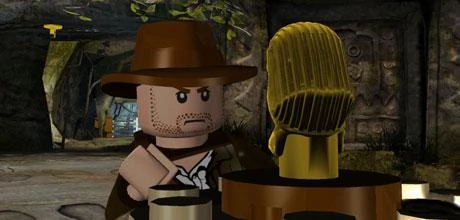 Screen z gry "LEGO Indiana Jones: The Original Adventures" (wersja PSP)