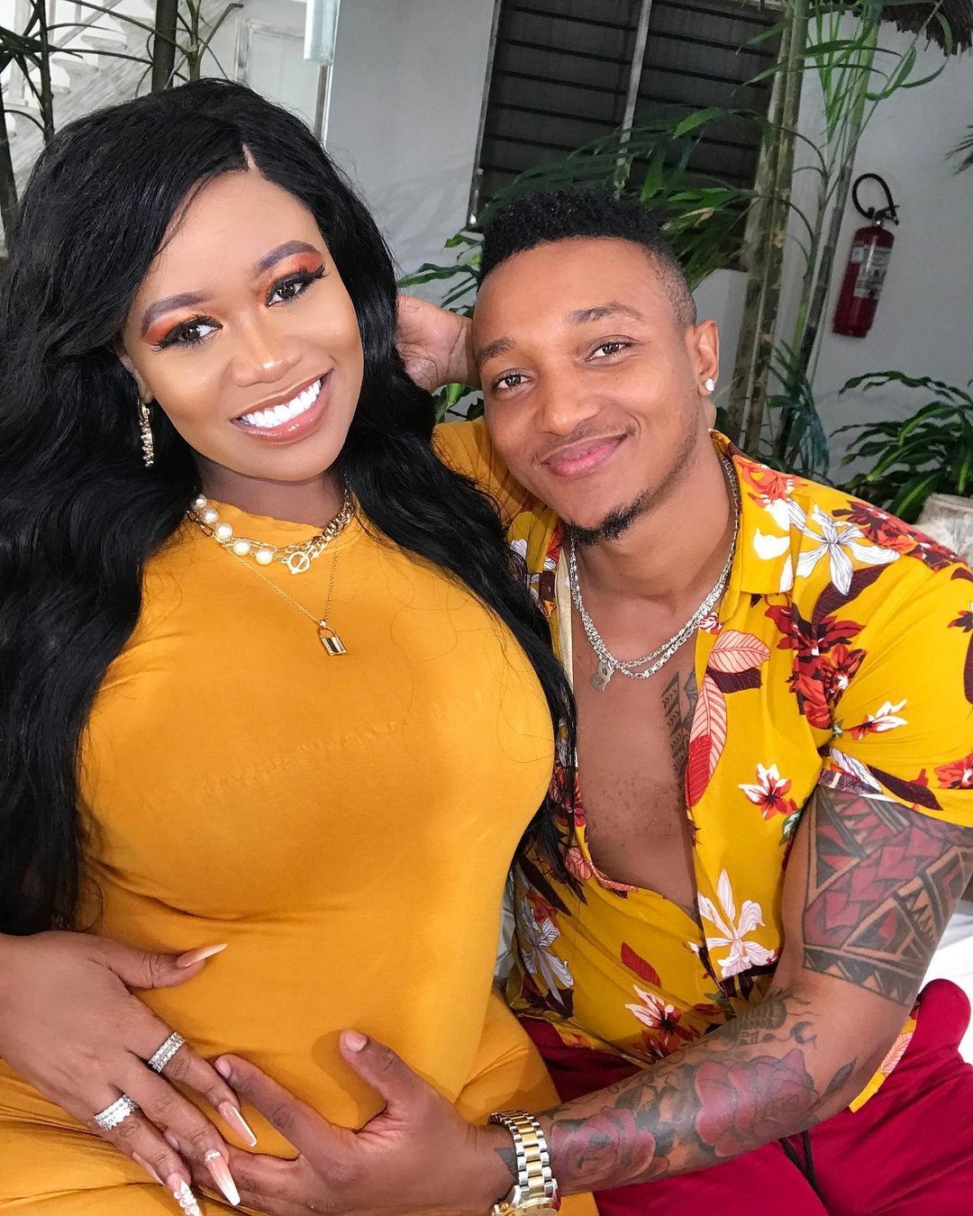 Vera Sidika and her husband Brown Mauzo 