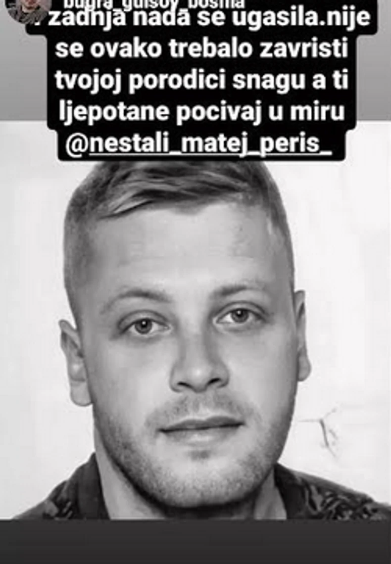 Oproštaji od Mateja Periša preplavili društvene mreže