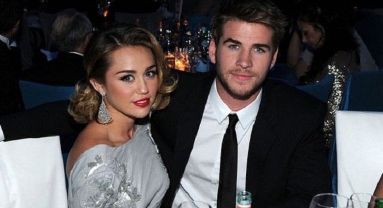 Miley Cyrus and Liam Hemsworth